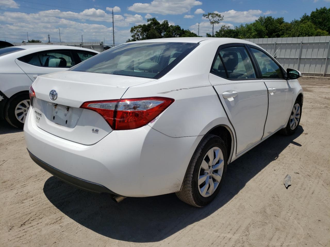 Photo 4 from auction – 2016 TOYOTA COROLLA L with VIN 2T1BURHE8GC544165