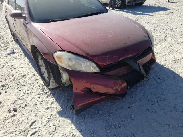 Photo 9 from auction – 2009 CHEVROLET IMPALA 1LT with VIN 2G1WT57K991280551