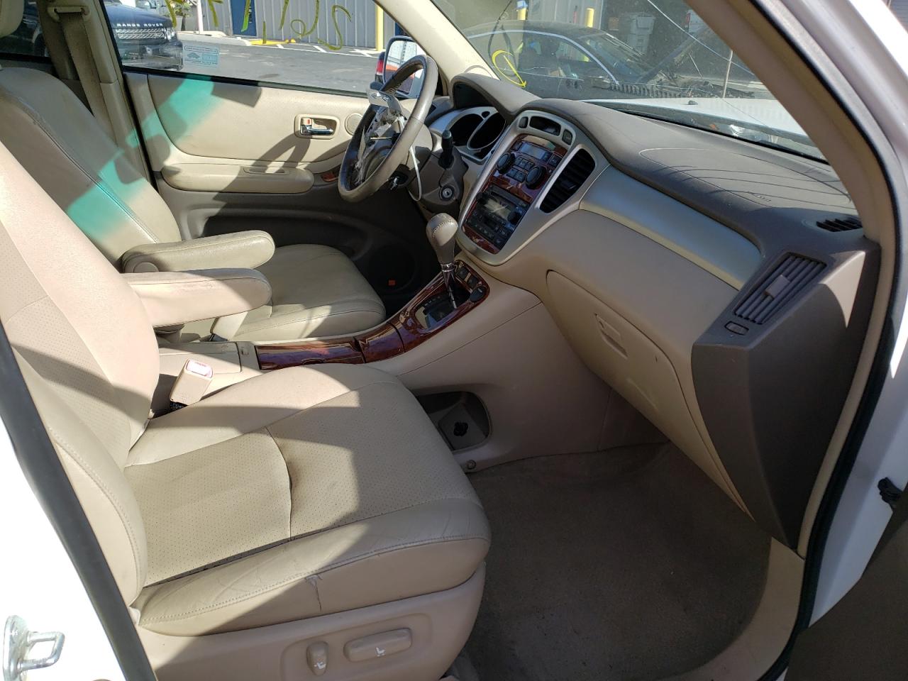 Photo 5 from auction – 2007 TOYOTA HIGHLANDER with VIN JTEDW21A670018995