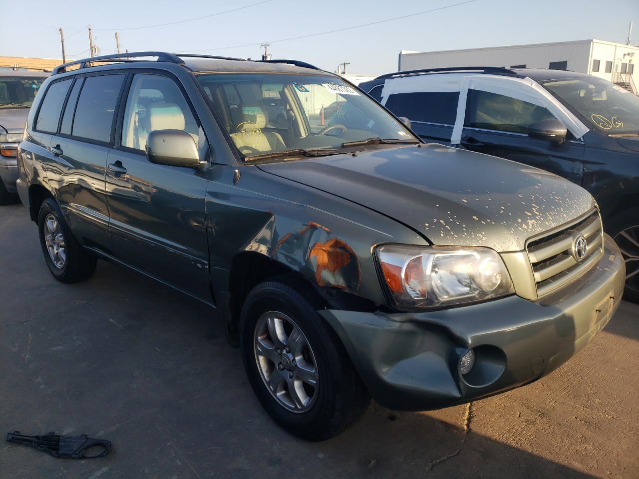 TOYOTA HIGHLANDER 2006 with VIN JTEEP21A360139421 - Photo from auction