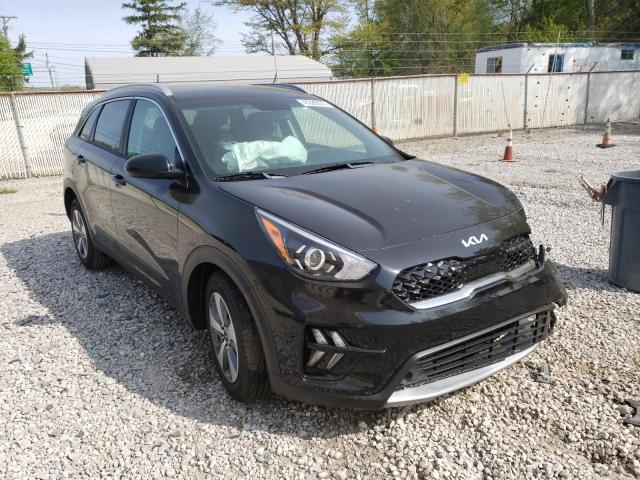 KIA NIRO LX 2022 with VIN KNDCB3LC8N5539667 - Photo from auction