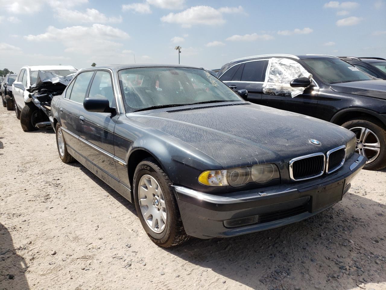 BMW 740 IL 2001 with VIN WBAGH83431DP20663 - Photo from auction