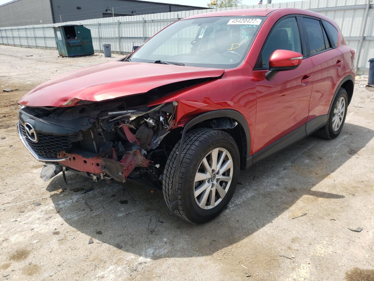 Photo 2 from auction – 2015 MAZDA CX-5 TOURI with VIN JM3KE2CY0F0470066