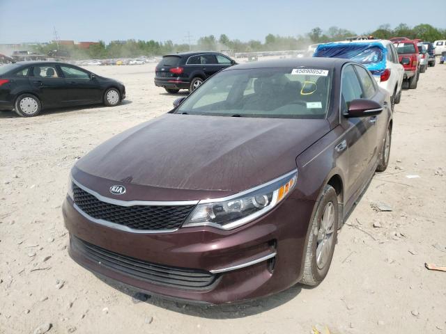 Photo 2 from auction – 2018 KIA OPTIMA LX with VIN 5XXGT4L33JG227119