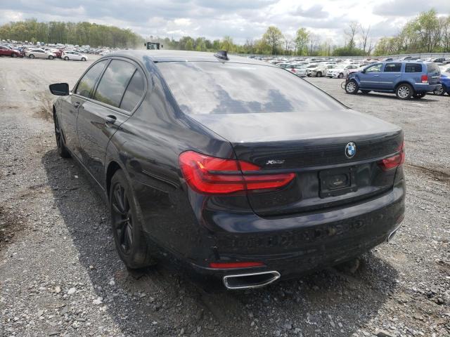 Photo 3 from auction – 2017 BMW 740 XI with VIN WBA7E4C53HGU99455