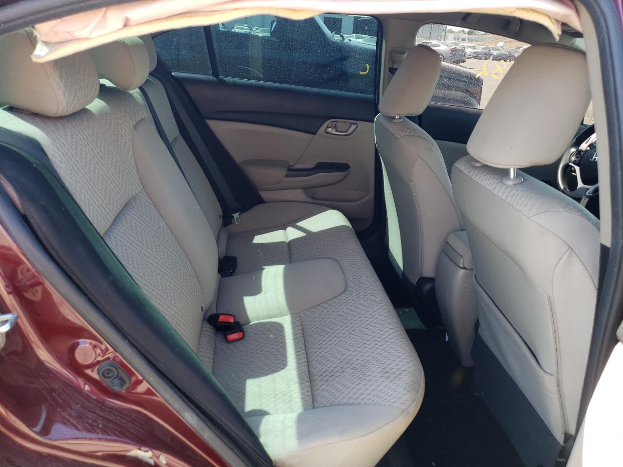 Photo 6 from auction – 2015 HONDA CIVIC LX with VIN 2HGFB2F50FH539369