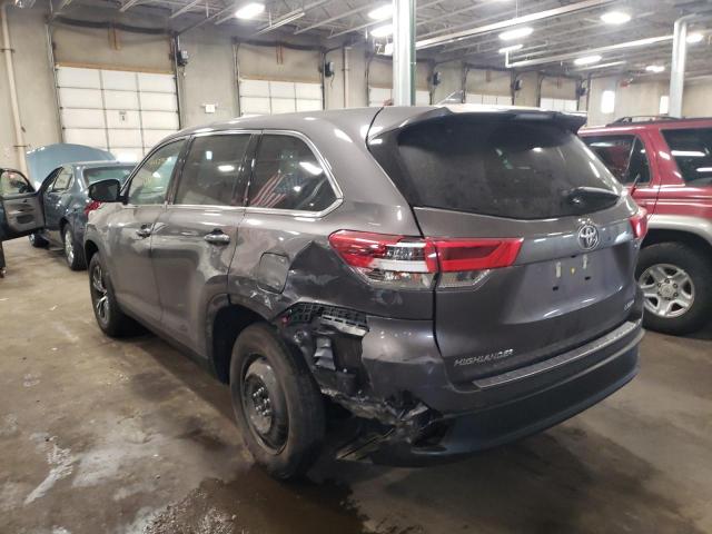 Photo 3 from auction – 2019 TOYOTA HIGHLANDER with VIN 5TDBZRFH4KS743972