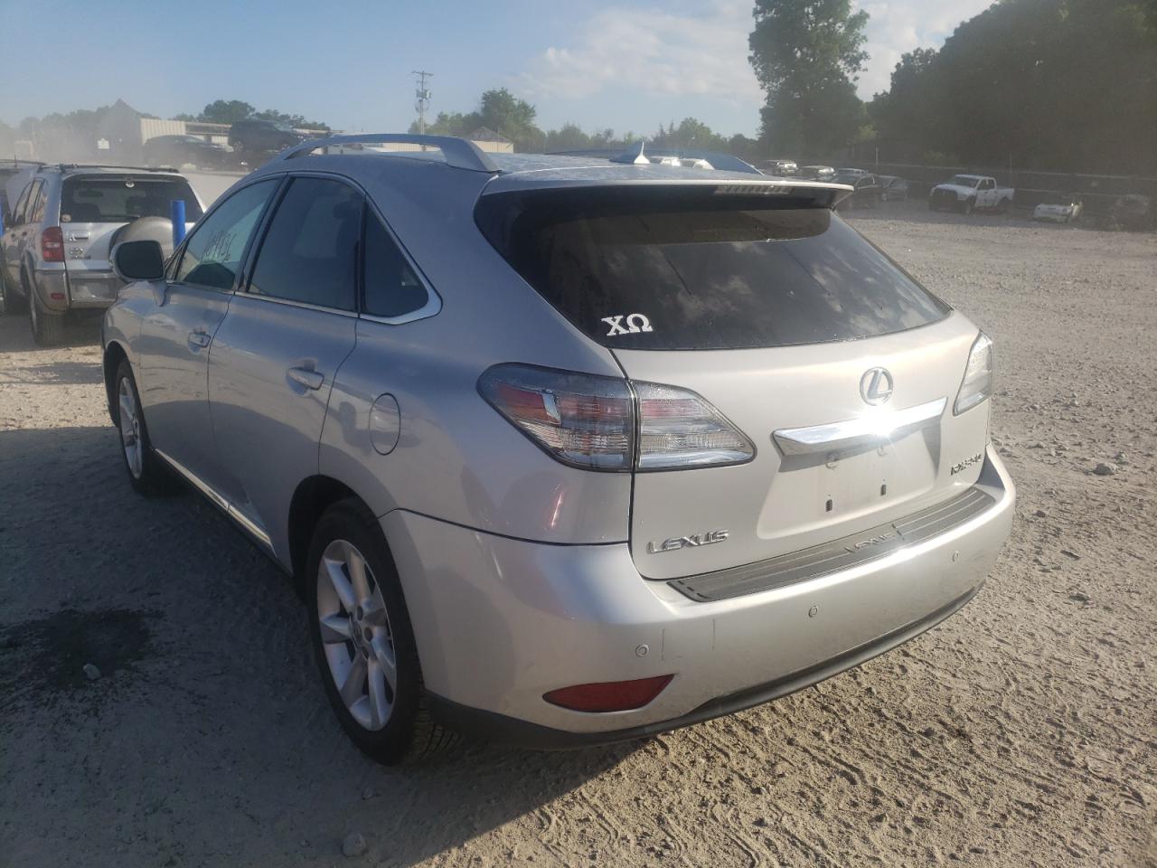 Photo 3 from auction – 2010 LEXUS RX 350 with VIN 2T2BK1BA2AC066423