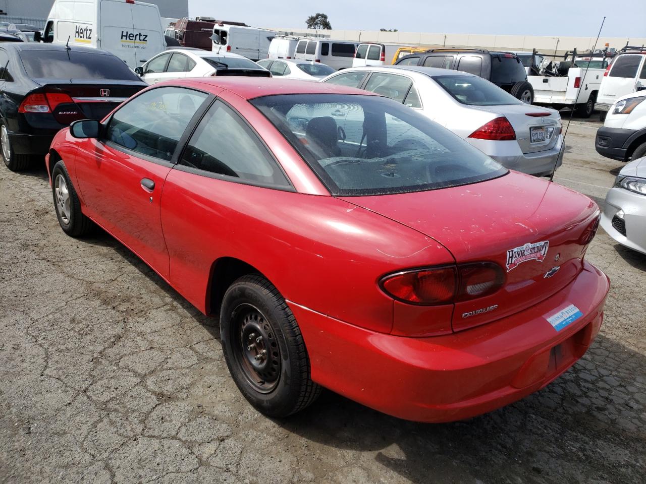 Photo 3 from auction – 2001 CHEVROLET CAVALIER with VIN 1G1JC124317210675