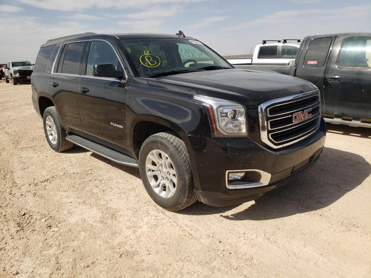 Photo 1 from auction – 2020 GMC YUKON SLT with VIN 1GKS2BKC3LR215821