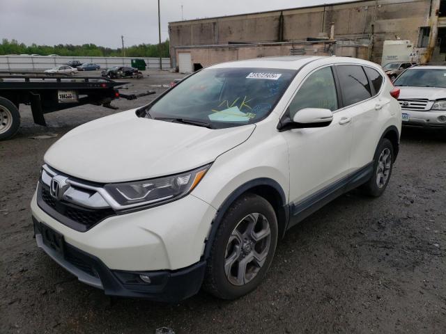 Photo 2 from auction – 2018 HONDA CR-V EXL with VIN 2HKRW2H89JH613671