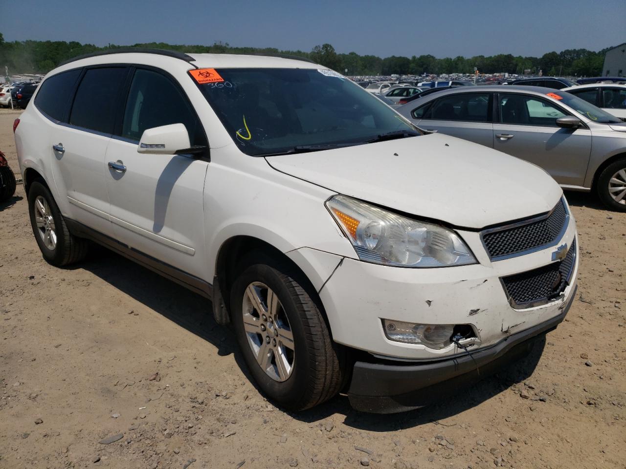 CHEVROLET TRAVERSE L 2011 with VIN 1GNKRJED7BJ135254 - Photo from auction