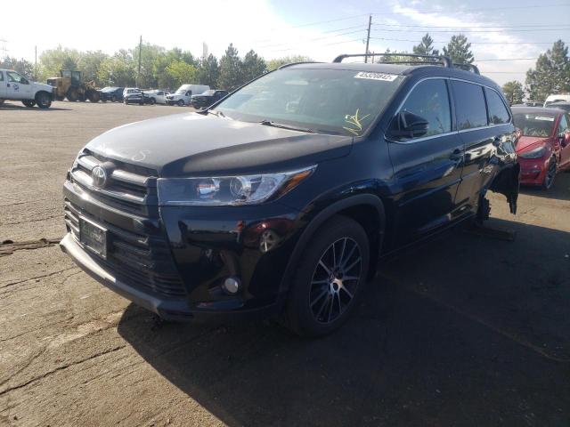 Photo 2 from auction – 2018 TOYOTA HIGHLANDER with VIN 5TDJZRFH9JS552722