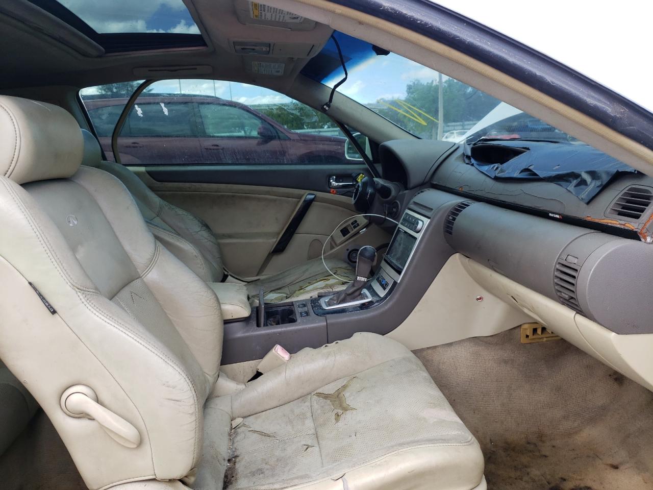 Photo 5 from auction – 2005 INFINITI G35 with VIN JNKCV54E65M410950