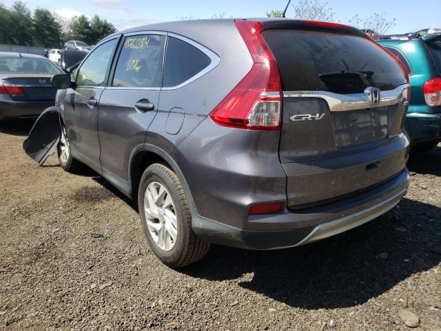 Photo 3 from auction – 2016 HONDA CR-V EX with VIN 2HKRM4H51GH714266