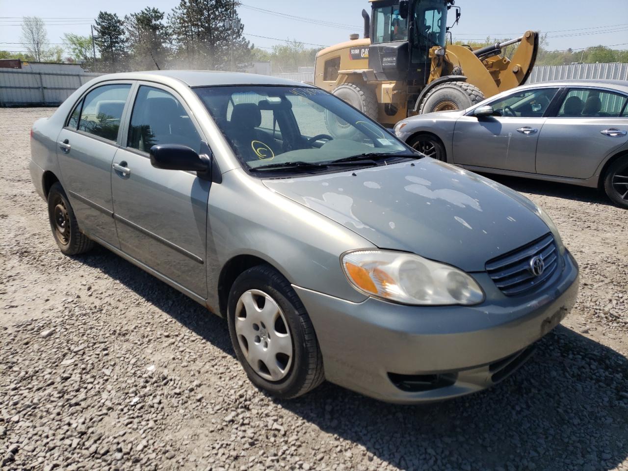TOYOTA COROLLA CE 2003 with VIN 2T1BR32E03C080385 - Photo from auction