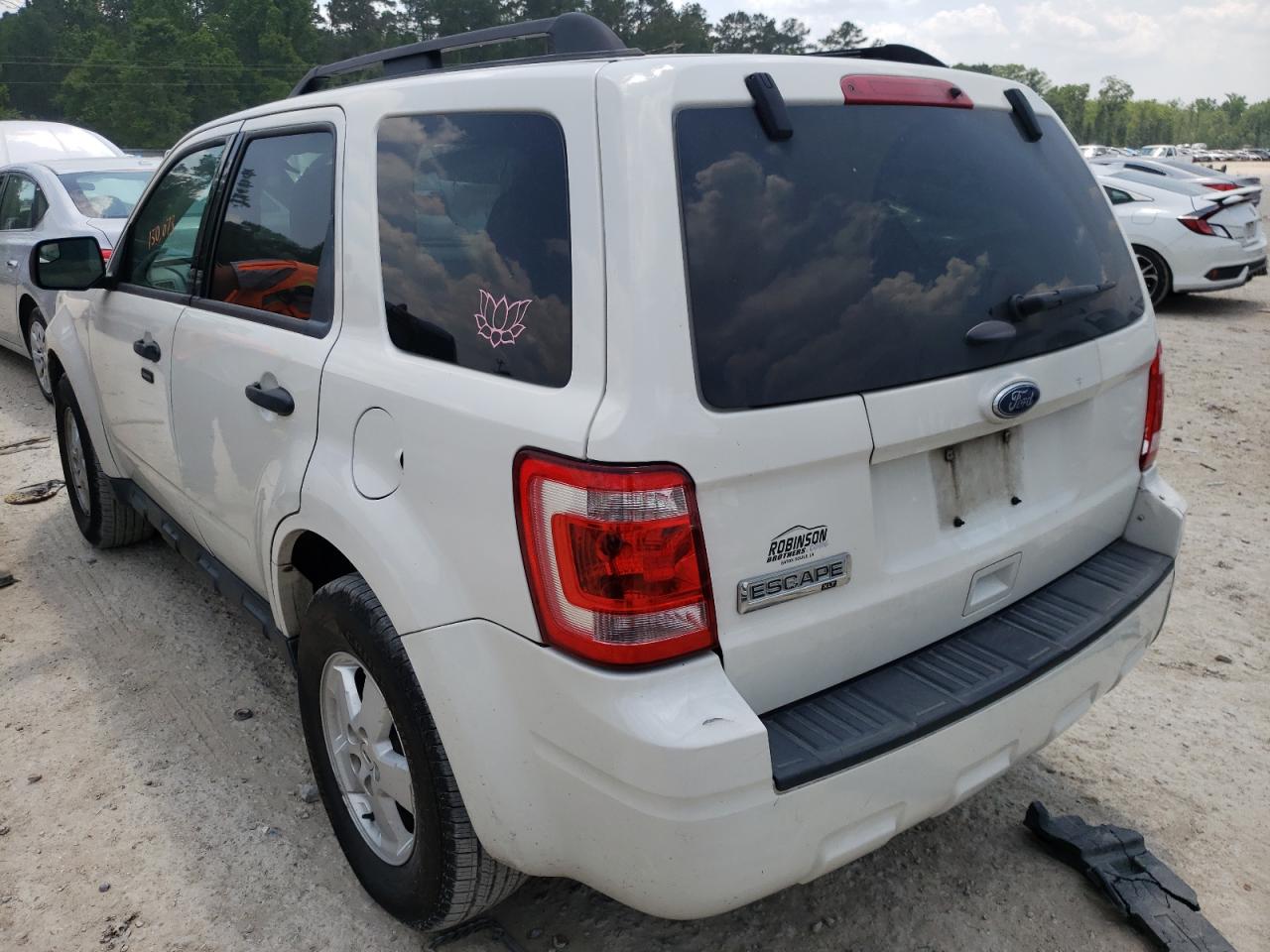 Photo 3 from auction – 2012 FORD ESCAPE XLT with VIN 1FMCU0D70CKB87754