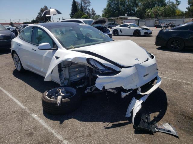 TESLA MODEL 3 2021 with VIN 5YJ3E1EA2MF927787 - Photo from auction