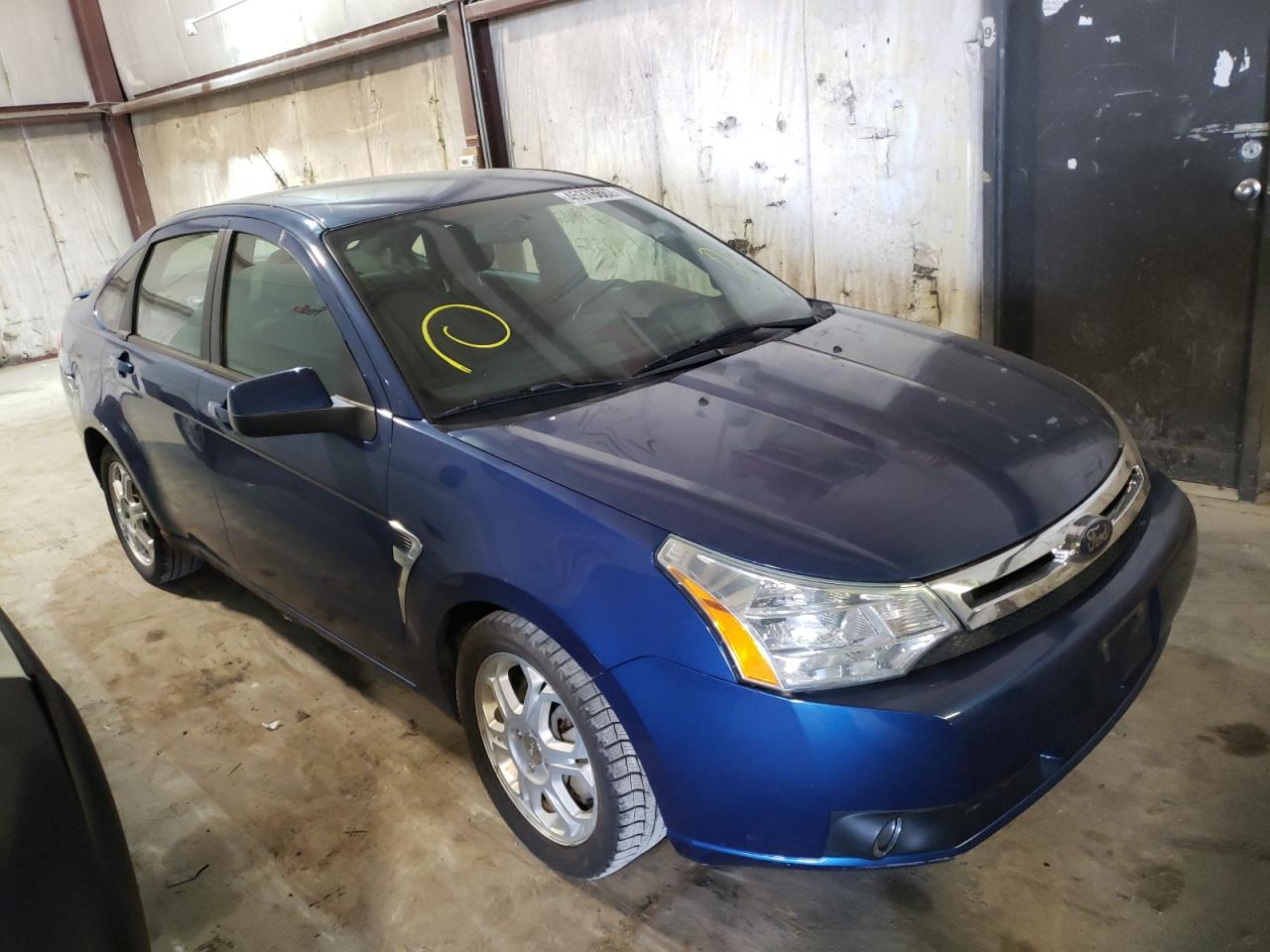 FORD FOCUS SE 2008 with VIN 1FAHP35N78W275173 - Photo from auction