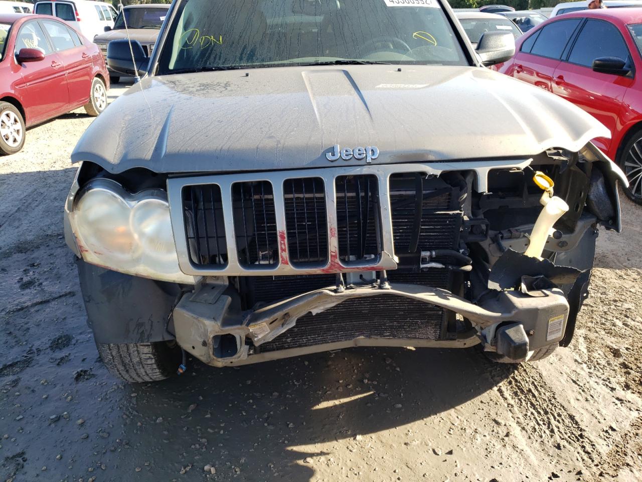 Photo 9 from auction – 2005 JEEP GRAND CHER with VIN 1J4HS48N75C583137
