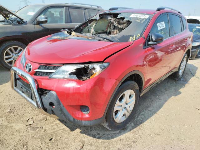 Photo 2 from auction – 2015 TOYOTA RAV4 LE with VIN JTMBFREV8FJ037705