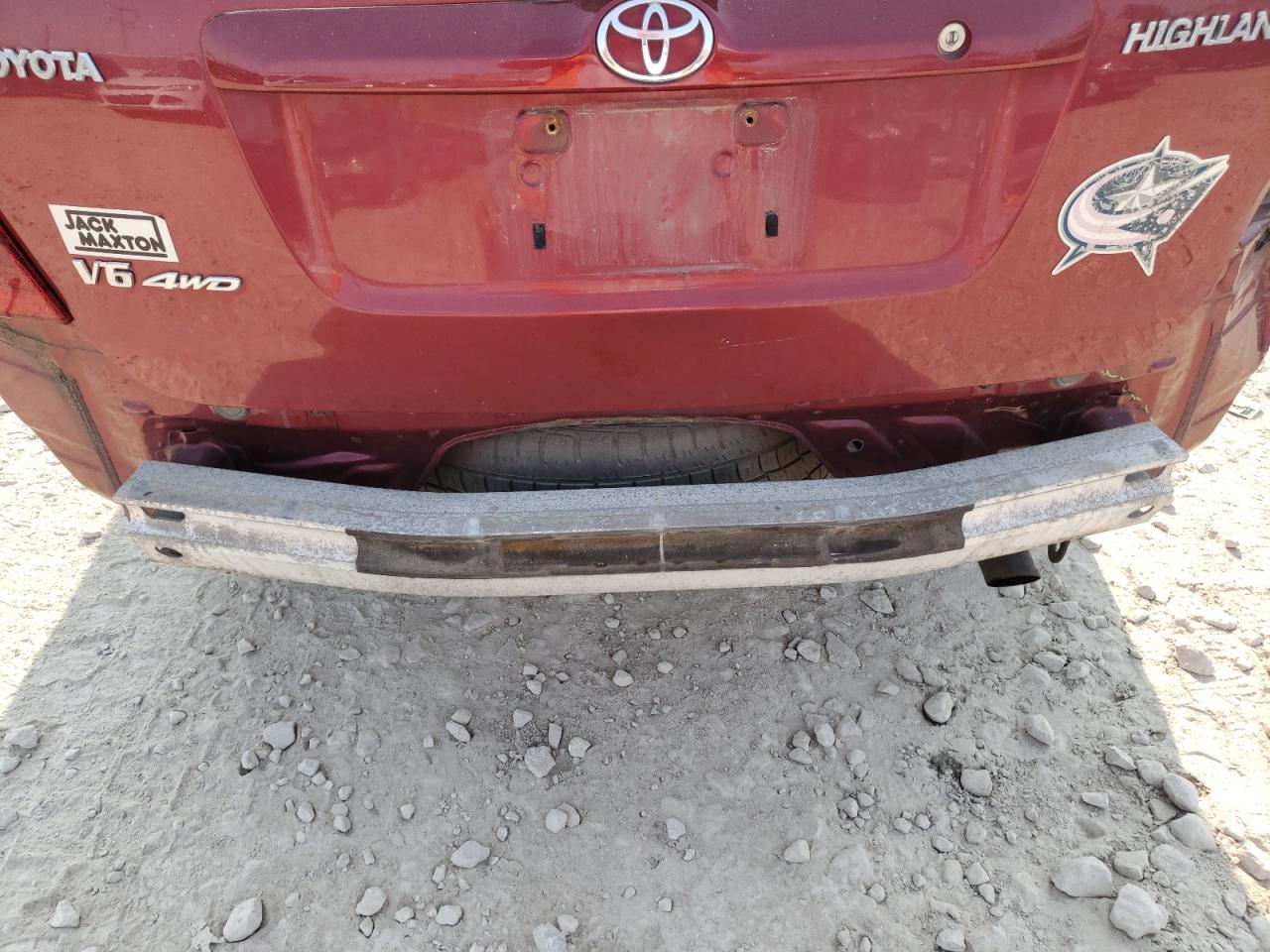 Photo 9 from auction – 2007 TOYOTA HIGHLANDER with VIN JTEHP21A570203585
