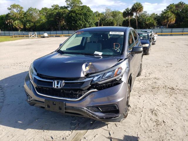 Photo 9 from auction – 2016 HONDA CR-V SE with VIN 2HKRM3H49GH534485