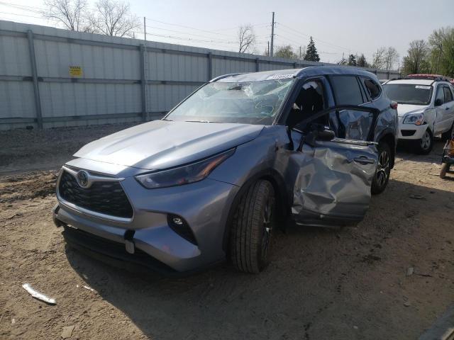 Photo 2 from auction – 2022 TOYOTA HIGHLANDER with VIN 5TDHZRBHXNS202204