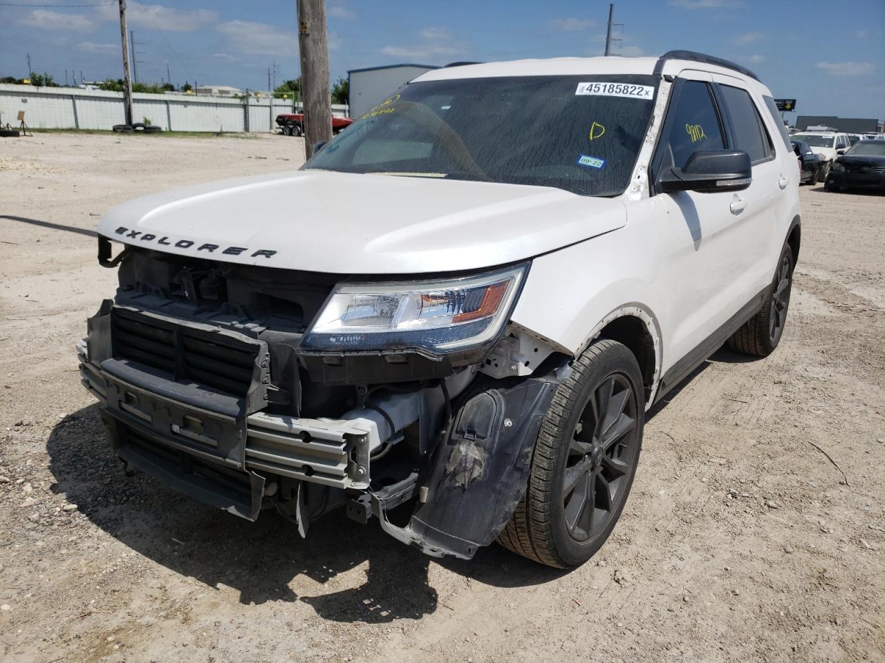 Photo 2 from auction – 2017 FORD EXPLORER X with VIN 1FM5K7D8XHGC31821