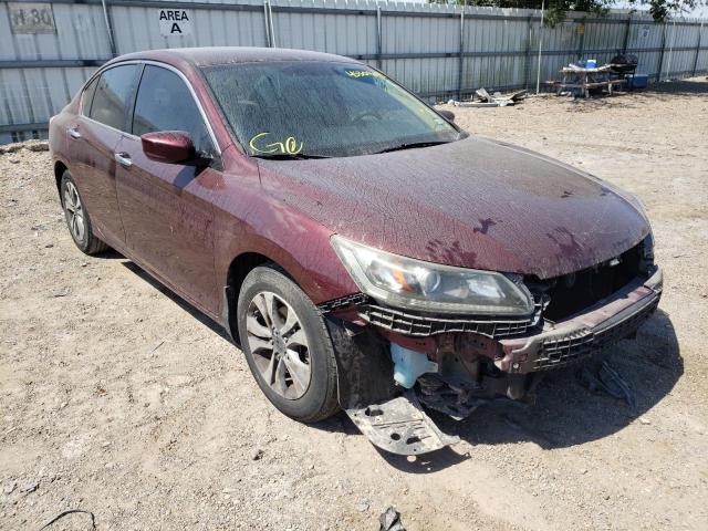 HONDA ACCORD LX 2014 with VIN 1HGCR2F33EA039409 - Photo from auction