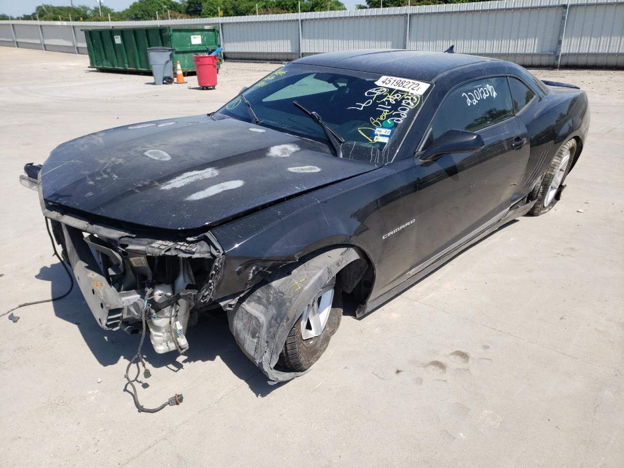 Photo 2 from auction – 2012 CHEVROLET CAMARO LT with VIN 2G1FB1E31C9136752