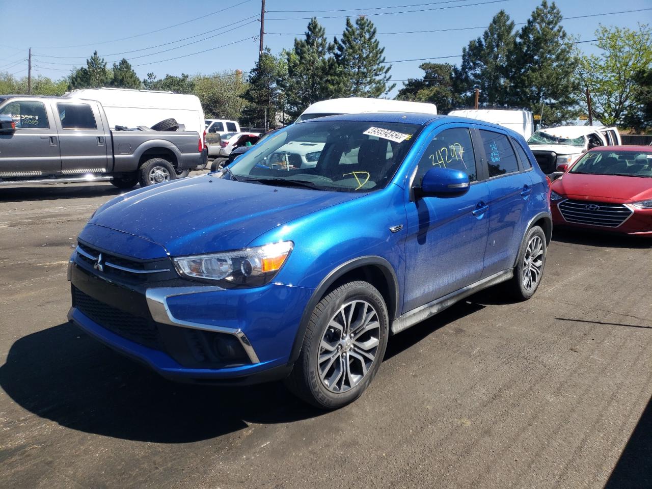 Photo 2 from auction – 2019 MITSUBISHI OUTLANDER with VIN JA4AP3AU6KU002022