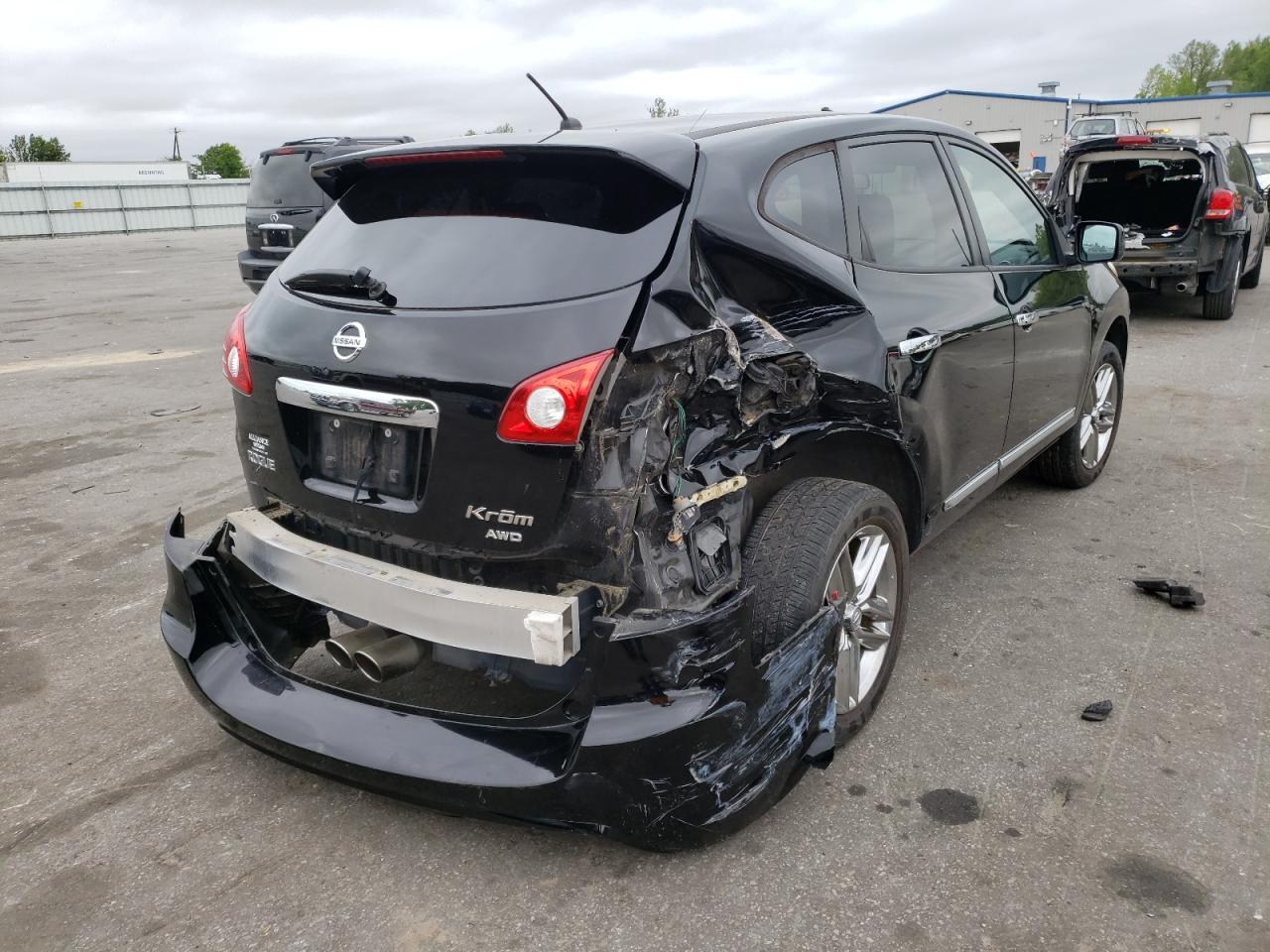 Photo 4 from auction – 2011 NISSAN ROGUE S with VIN JN8AS5MVXBW283755