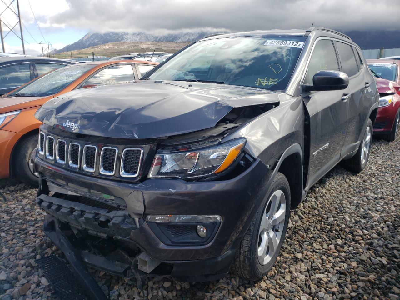 Photo 2 from auction – 2021 JEEP COMPASS LA with VIN 3C4NJDBBXMT529697