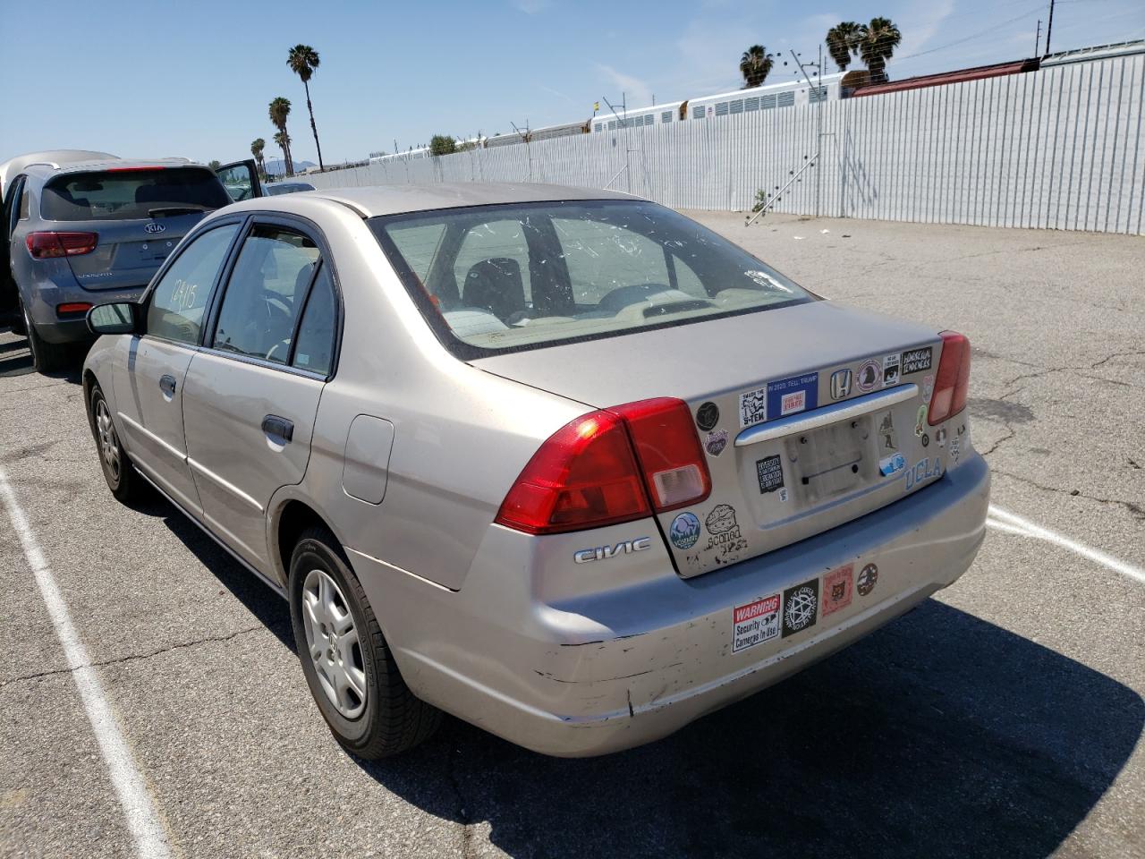 Photo 3 from auction – 2001 HONDA CIVIC LX with VIN 2HGES16561H564016