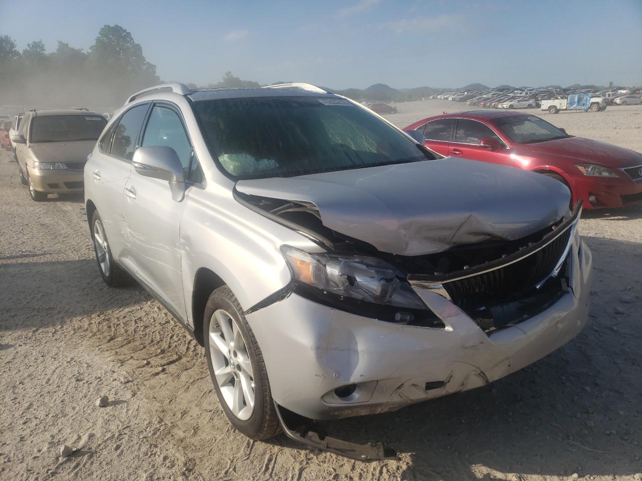 LEXUS RX 350 2010 with VIN 2T2BK1BA2AC066423 - Photo from auction
