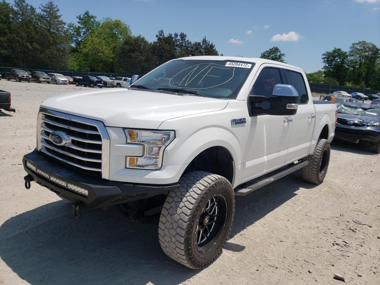 Photo 2 from auction – 2016 FORD F150 SUPER with VIN 1FTEW1EF9GFC99034