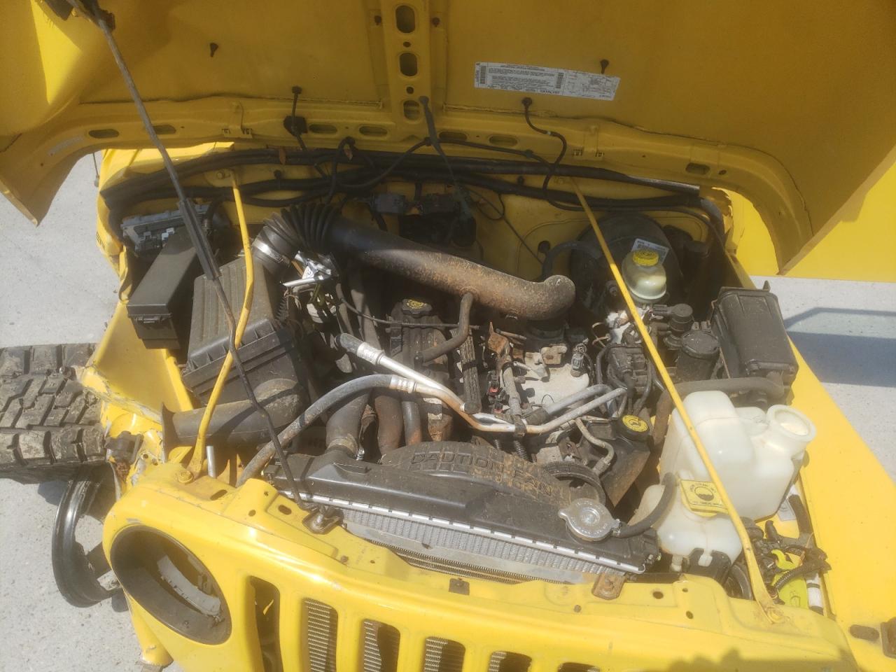 Photo 7 from auction – 2000 JEEP WRANGLER / with VIN 1J4FA49S0YP708037