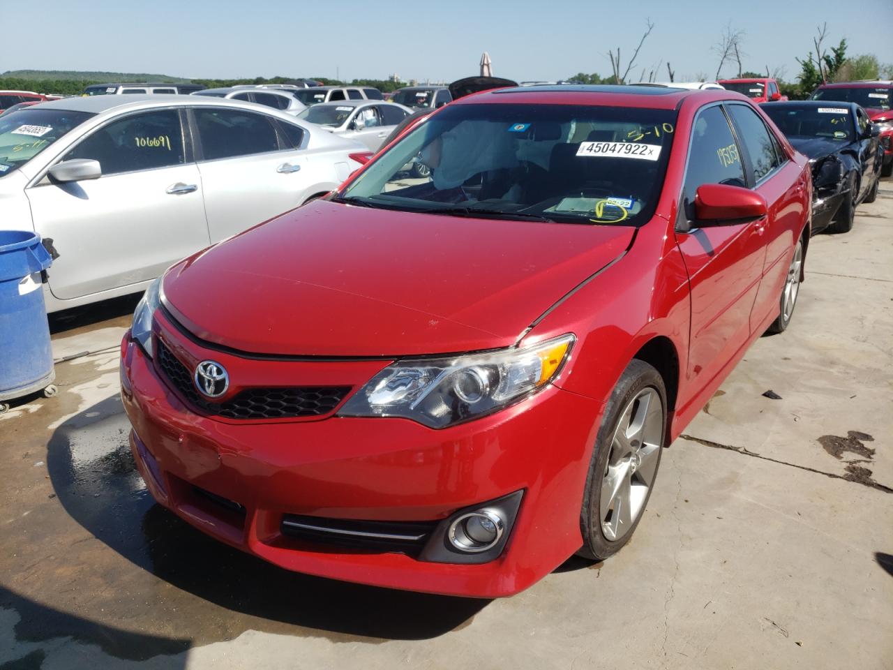 Photo 2 from auction – 2012 TOYOTA CAMRY BASE with VIN 4T1BF1FK1CU595035