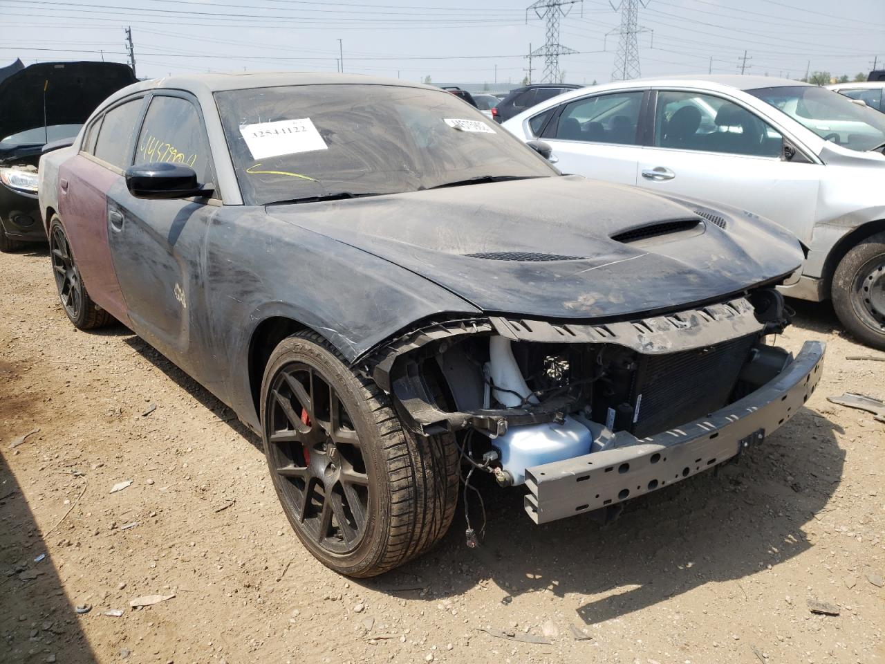 DODGE CHARGER R/ 2017 with VIN 2C3CDXGJ8HH606392 - Photo from auction
