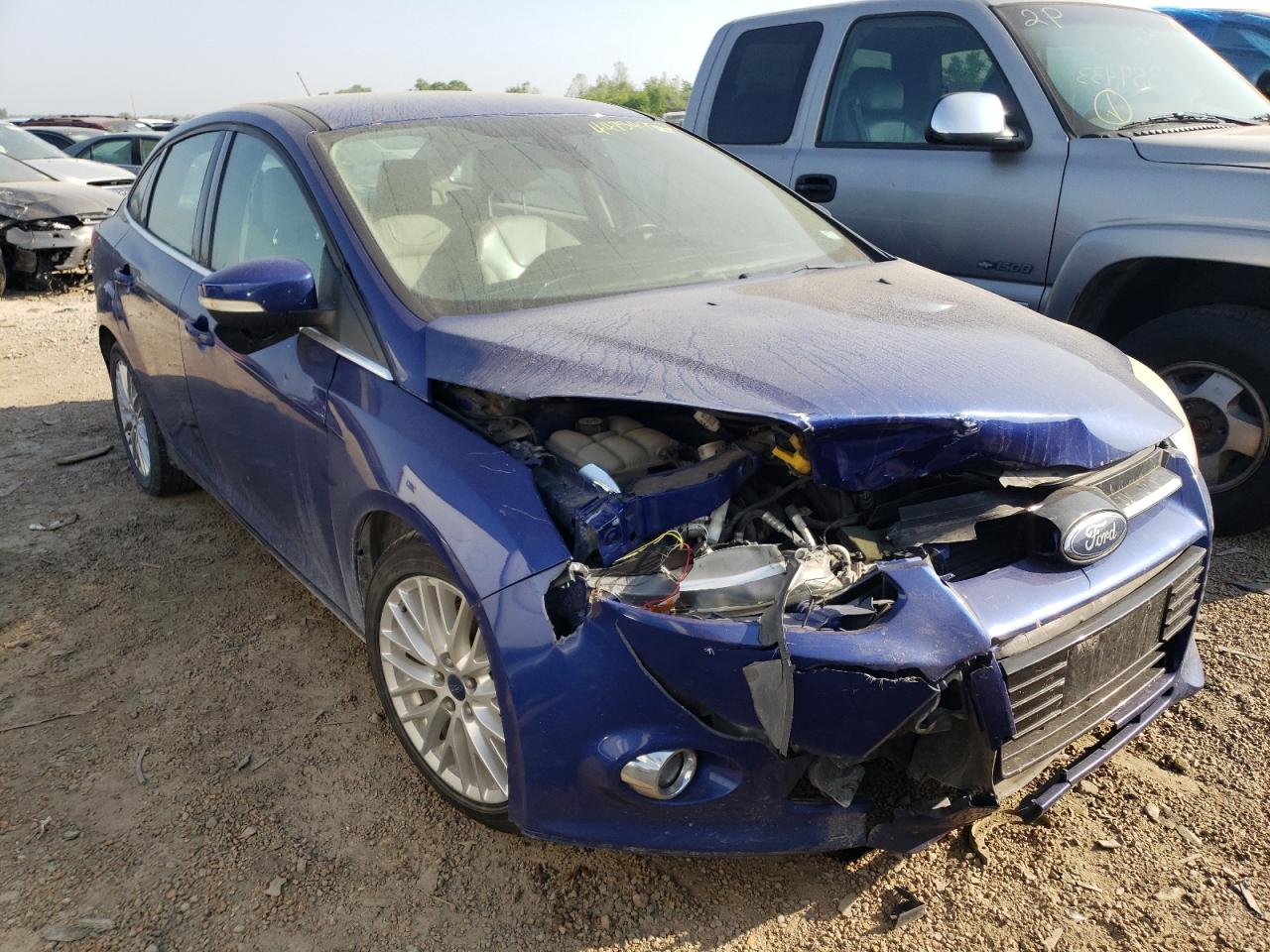 FORD FOCUS SEL 2012 with VIN 1FAHP3H2XCL315659 - Photo from auction