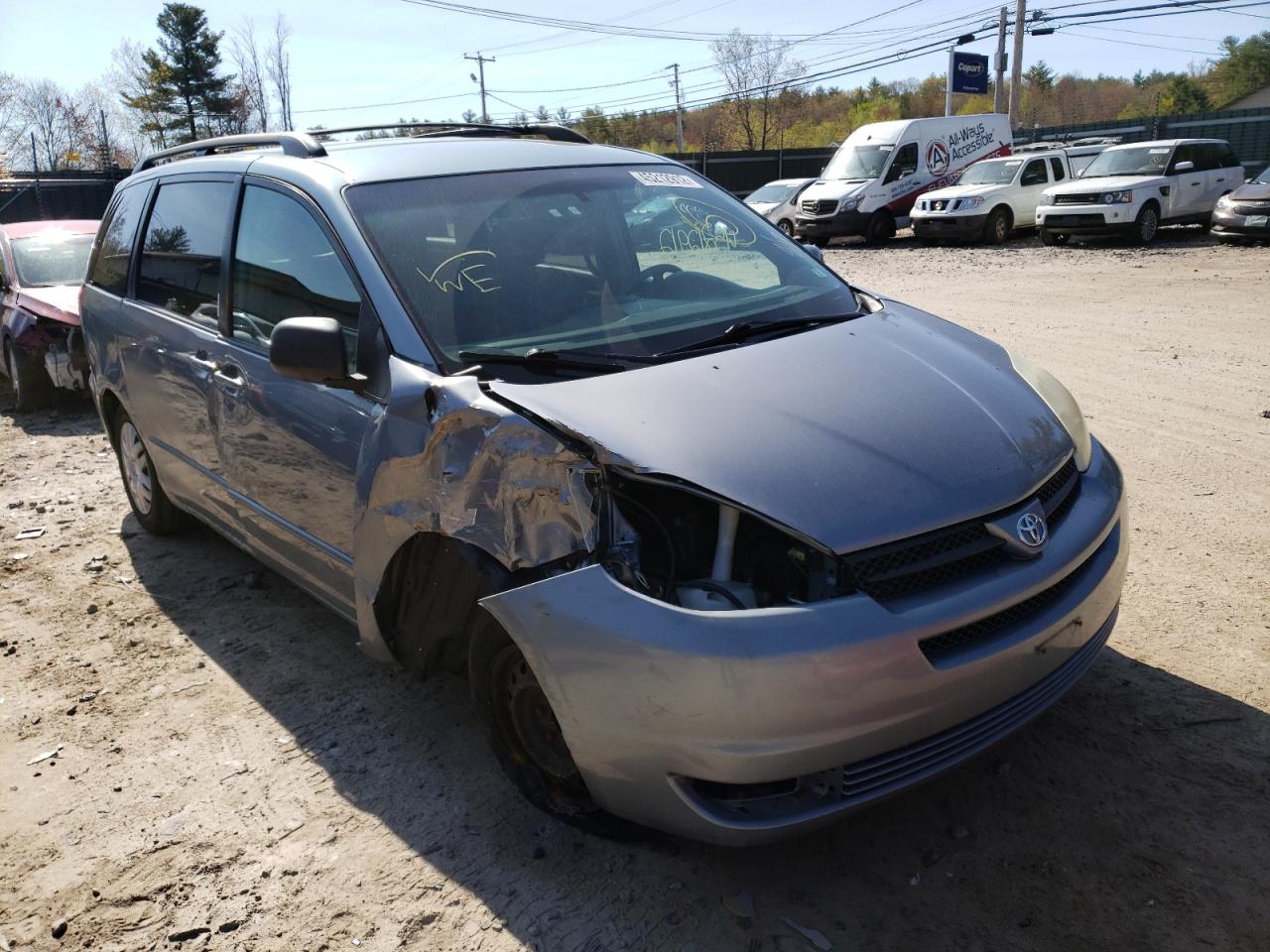 TOYOTA SIENNA CE 2005 with VIN 5TDZA23C95S299904 - Photo from auction