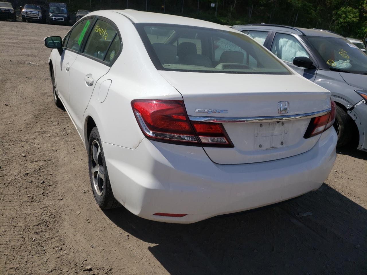 Photo 3 from auction – 2015 HONDA CIVIC SE with VIN 19XFB2F76FE217847