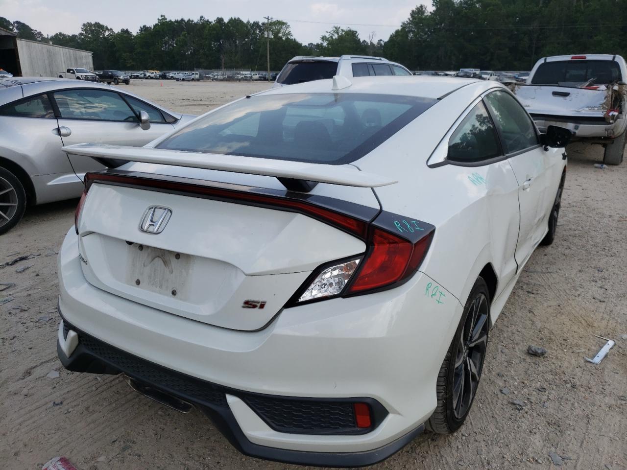 Photo 4 from auction – 2019 HONDA CIVIC SI with VIN 2HGFC3A57KH753294