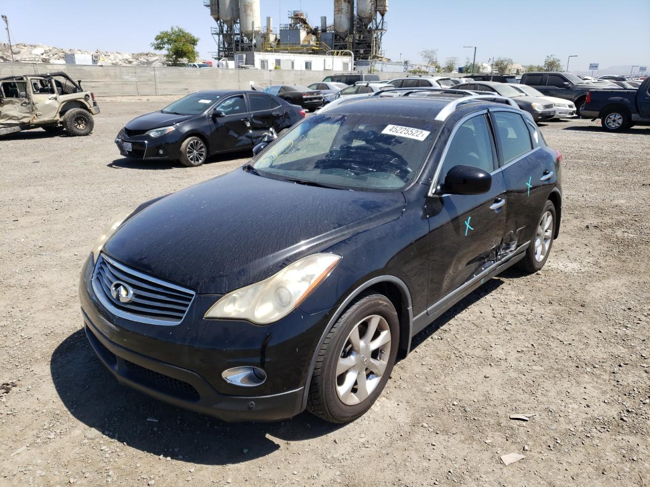 Photo 2 from auction – 2008 INFINITI EX35 BASE with VIN JNKAJ09E98M304432