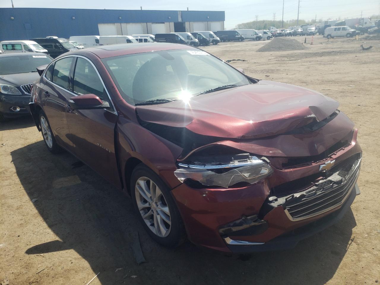 CHEVROLET MALIBU LT 2016 with VIN 1G1ZE5ST0GF330508 - Photo from auction