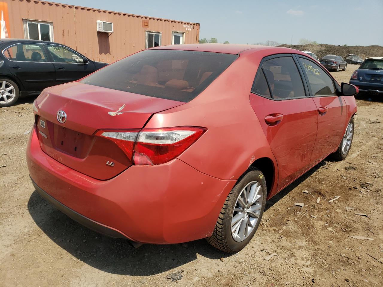 Photo 4 from auction – 2014 TOYOTA COROLLA L with VIN 5YFBURHEXEP058101