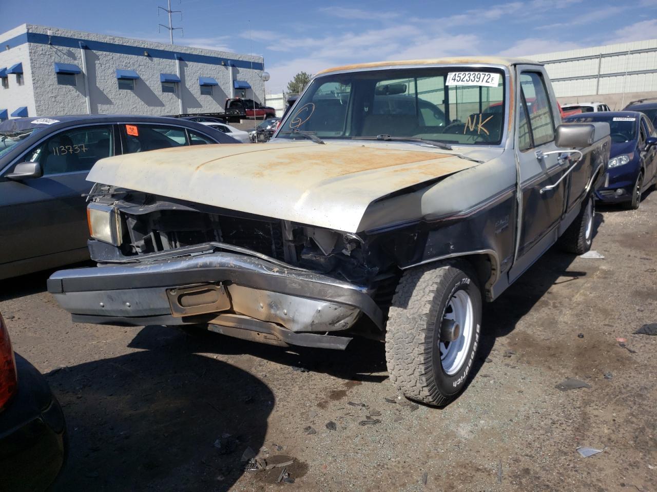 Photo 9 from auction – 1988 FORD F150 with VIN 1FTEF15H7JPB75704