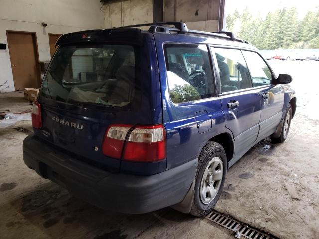 Photo 4 from auction – 2002 SUBARU FORESTER L with VIN JF1SF63582H717774