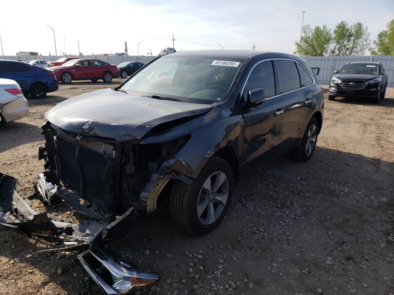 Фото 2 с аукциона – 2015 ACURA MDX с VIN 5FRYD4H25FB027126